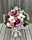 Букет цветов из: Альстромерии, Гвоздики, Розы и Хризантемы в Старотимашкино
