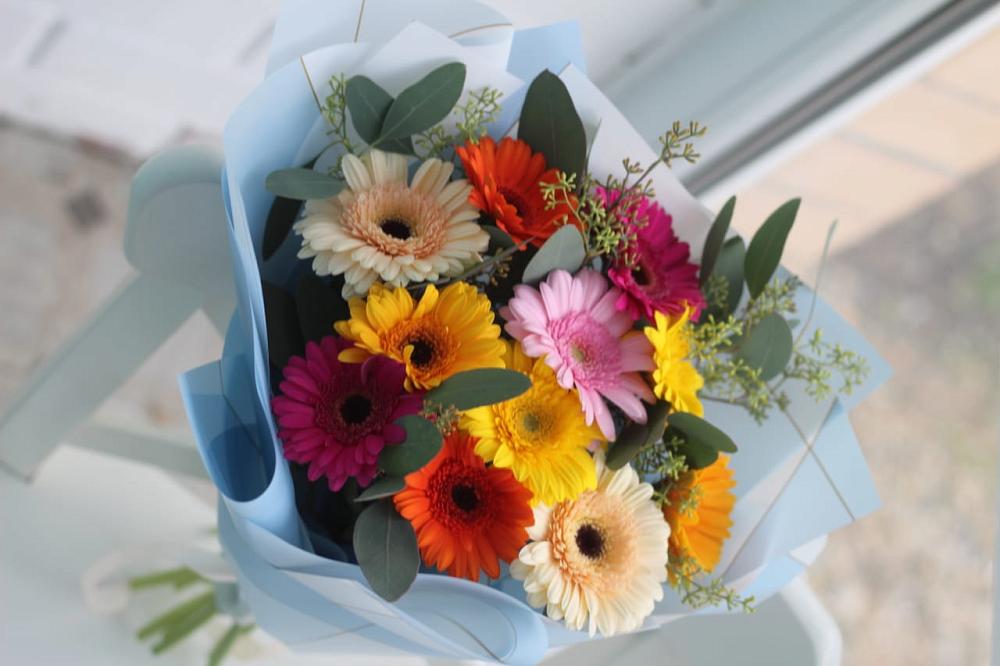 Букет цветов из: Герберы в Старотимашкино