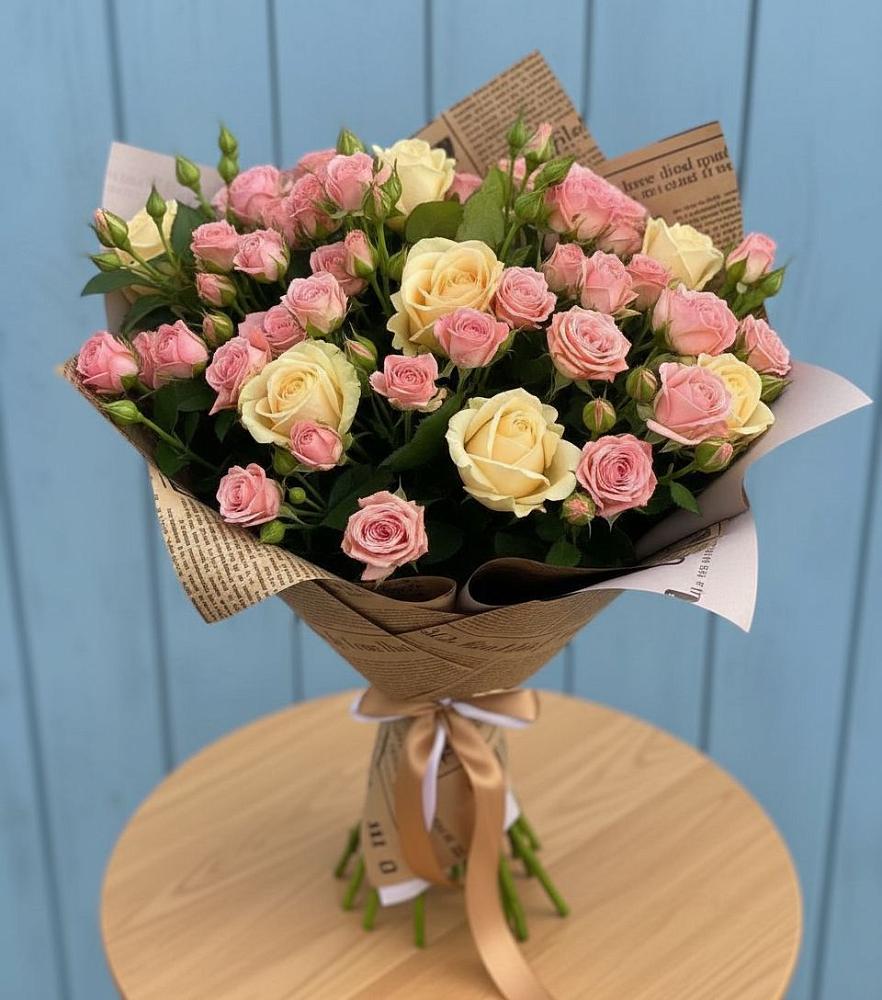 Букет цветов из: Розы в Старотимашкино