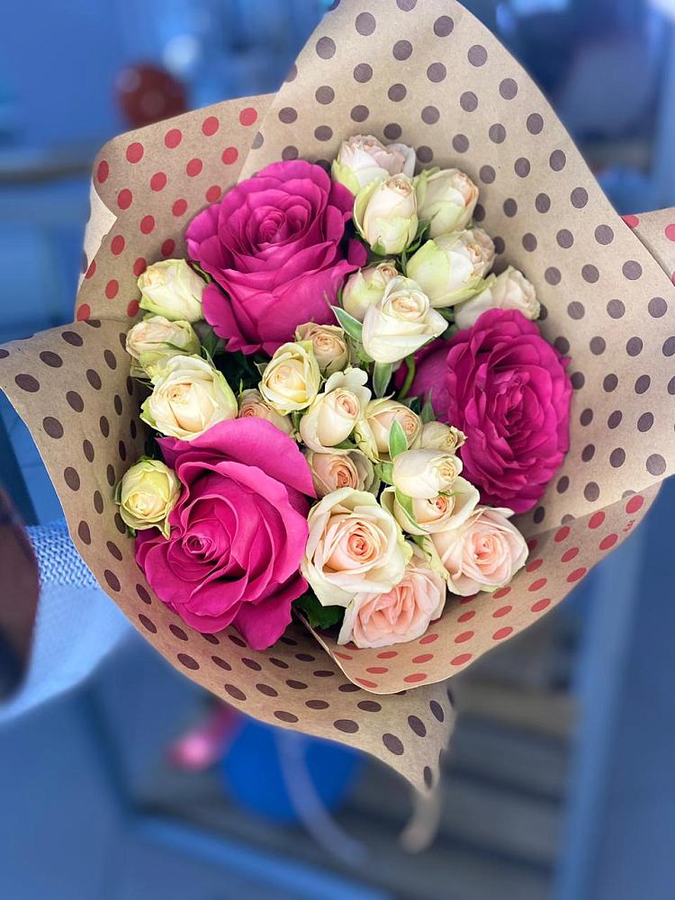 Букет цветов из: Розы в Старотимашкино