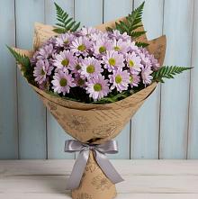 Букет цветов из:  Хризантемы в Старотимашкино