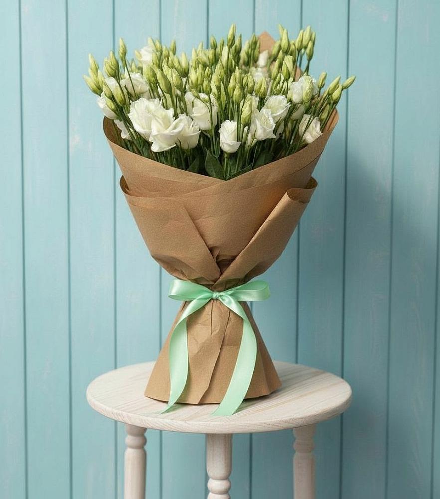 Букет цветов из: Лизиантусы в Старотимашкино