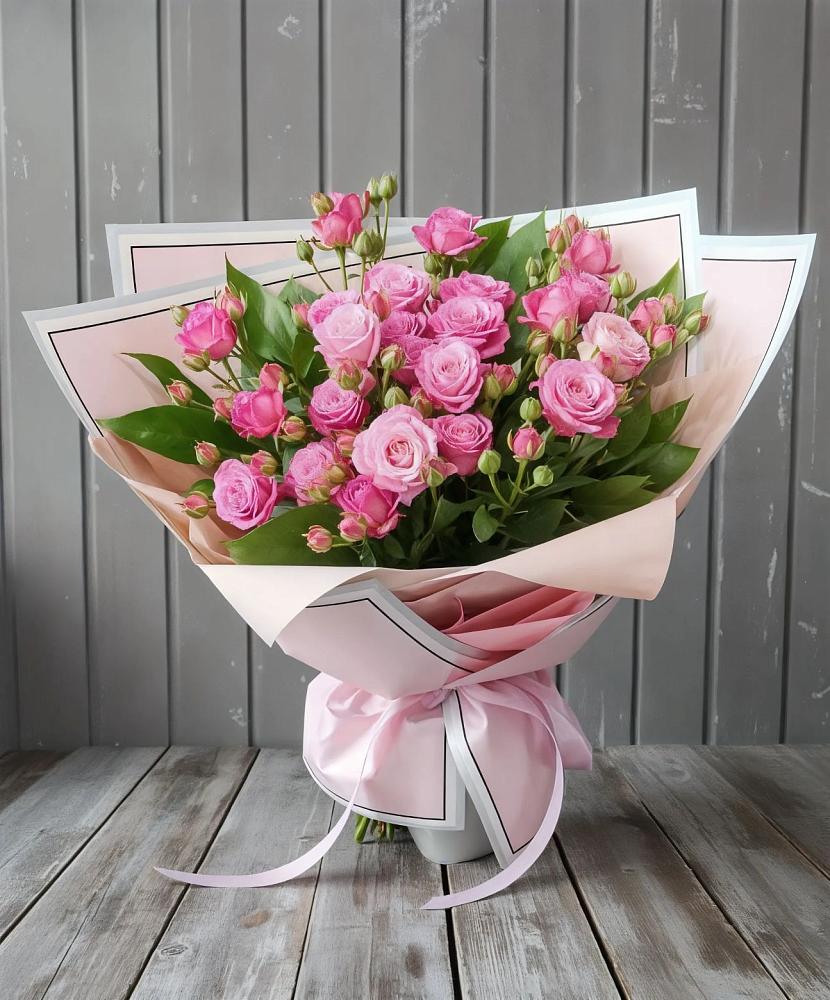 Букет Розовый кустик в Старотимашкино