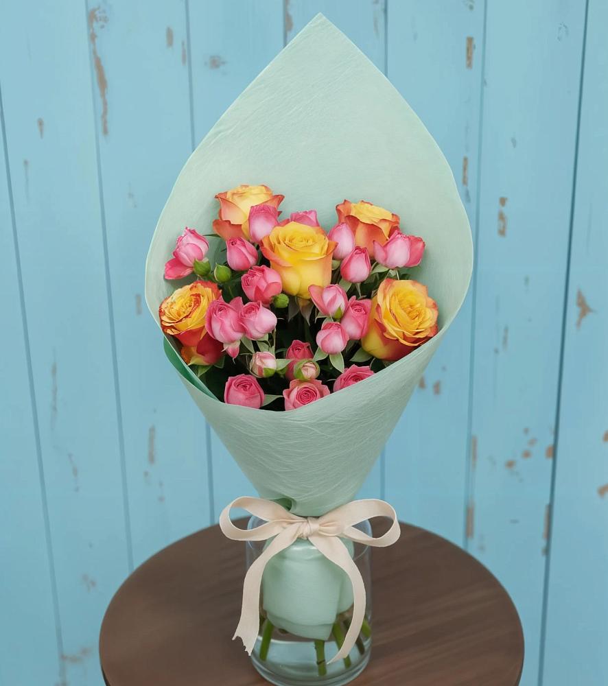 Букет цветов из: Розы в Старотимашкино