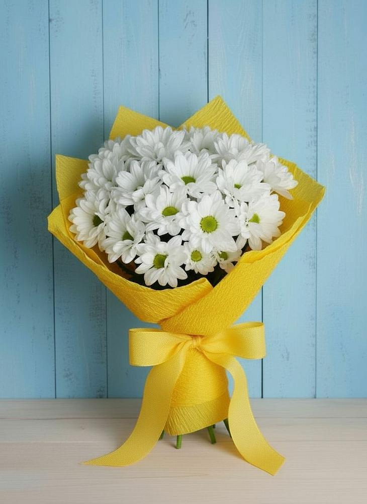 Букет цветов из: Хризантемы в Старотимашкино