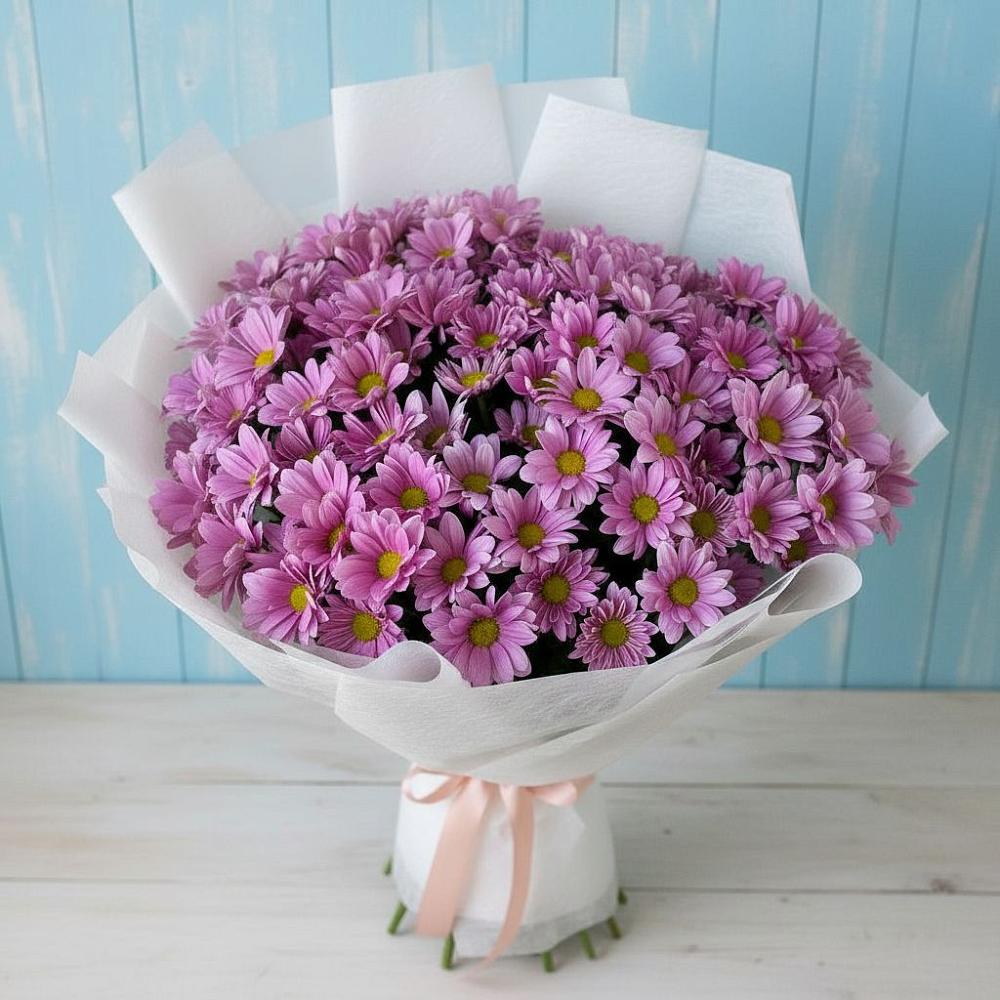 Букет цветов из: Хризантемы в Старотимашкино