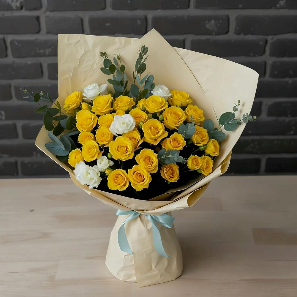 Букет цветов из: Розы в Старотимашкино