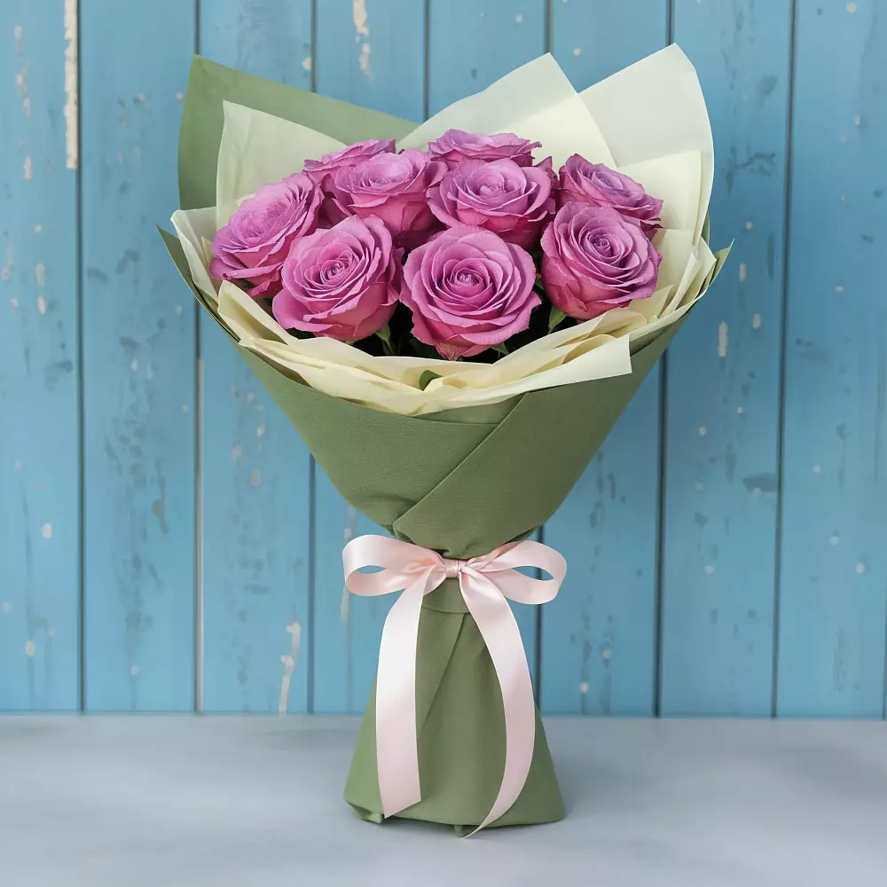 Букет Розы Фёрст Леди в Старотимашкино