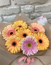 Букет цветов из:  Герберы #REPLACE_PRED# Старотимашкино