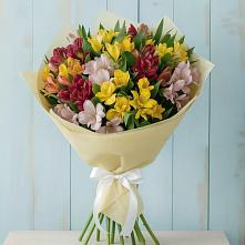 Букет цветов из:  Альстромерии в Старотимашкино