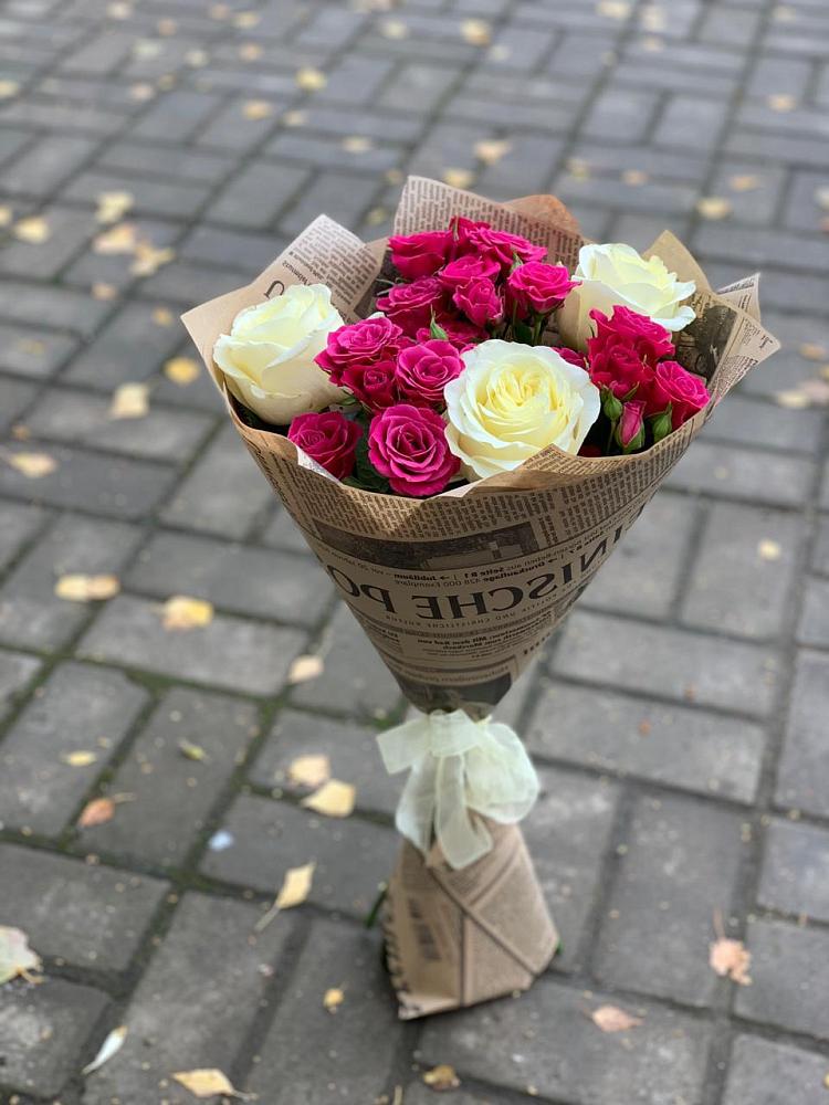 Букет цветов из: Розы в Старотимашкино