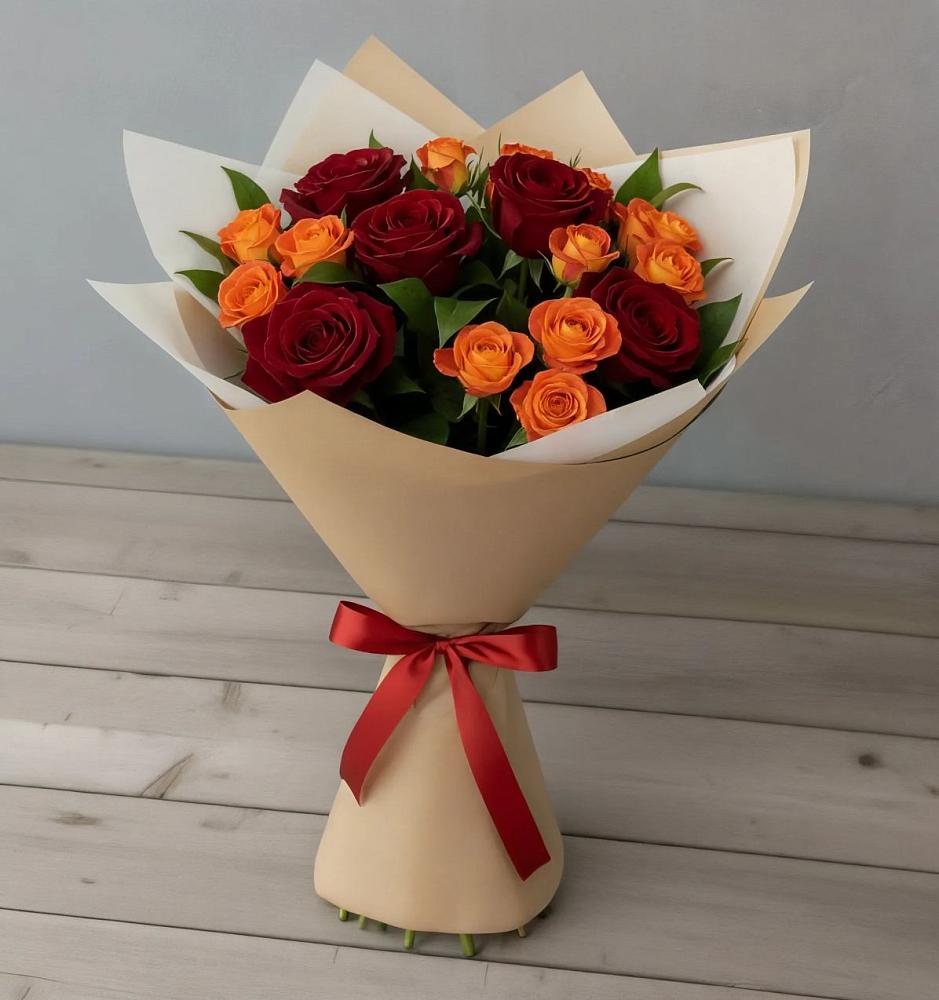 Букет Любовь и восторг в Старотимашкино